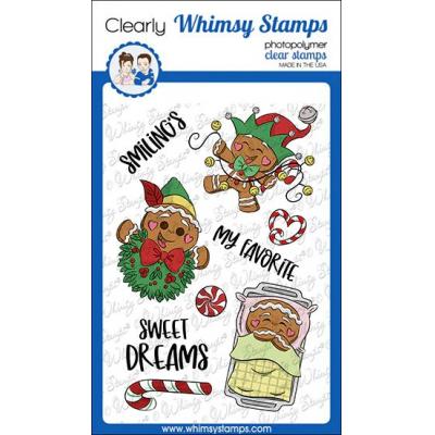 Whimsy Stamps Krista Heij-Barber Clear Stamps - Gingerbread Dreams